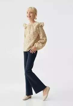 Блузка ALBA Mango Kids, цвет ocre