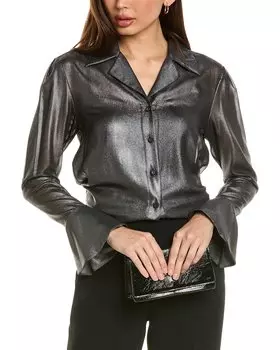 Блузка Alberta Ferretti, серый