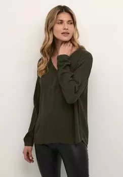 Блузка AMBER LS Kaffe, лесная ночь