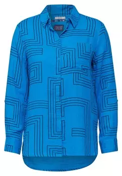 Блузка CECIL Blouse, синий/темно-синий