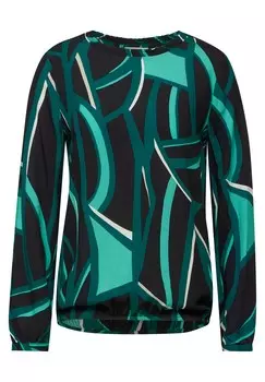 Блузка CECIL, цвет Emerald/Mint