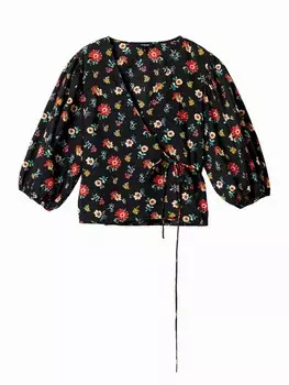 Блузка Desigual Emma, черный