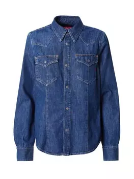 Блузка DIESEL Blouse DE-WAVES, синий