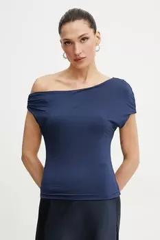 Блузка DOLMAN Guess, темно-синий