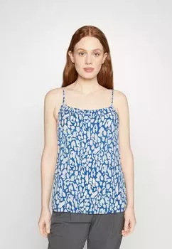 Блузка edc by Esprit, ярко-голубой
