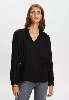 Блузка Esprit, цвет black