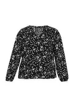 Блузка faina Blouse, черный