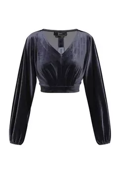 Блузка faina Blouse, серый