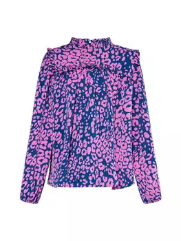 Блузка faina, цвет pink marine