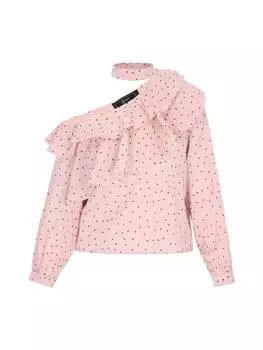 Блузка faina, цвет rose black