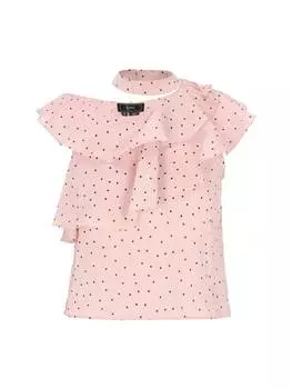 Блузка faina, цвет rose black