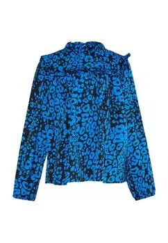 Блузка faina, синий