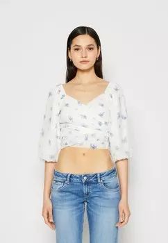 Блузка Gina Tricot, синий
