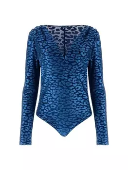 Блузка GUESS Blouse Bodysuit, синий