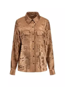 Блузка Guess, коричневый