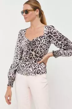 Блузка Guess, коричневый