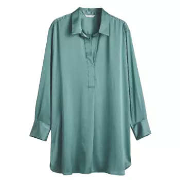 Блузка H&amp;M Satin, бирюзовый