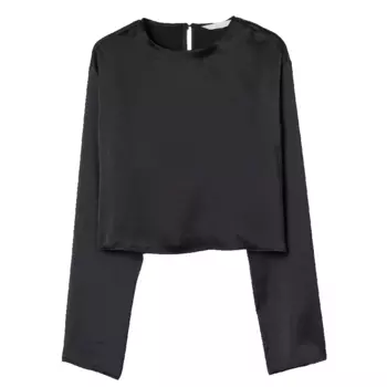 Блузка H&amp;M Satin, черный