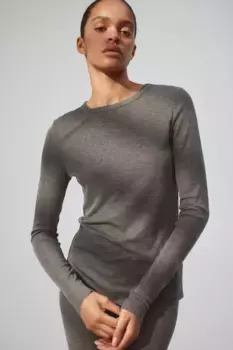 Блузка из лиоцелла H&M, серый
