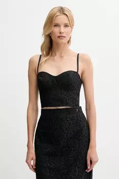 Блузка Josiane Guess, черный