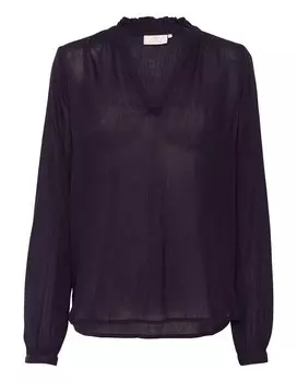Блузка Kaffe Blouse Amber, темно-фиолетовый