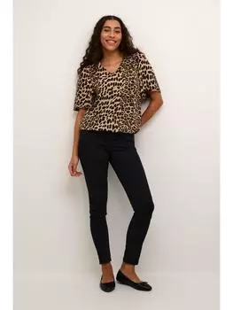Блузка Kaffe, цвет classic leopard