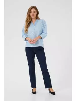 Блузка Kaffe, цвет soft chambray