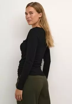 Блузка Kaolivia Kaffe, черный глубокий