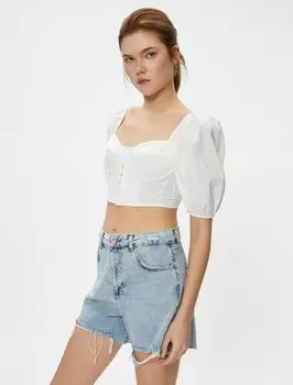 Блузка Koton, белый