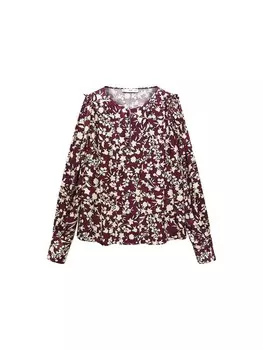 Блузка MANGO BERRY, цвет Dark red