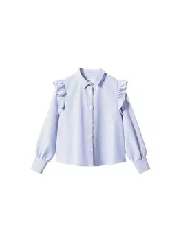 Блузка MANGO KIDS CARLOTA, синий