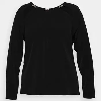 Блузка Michael Kors Chain Cut Out, черный