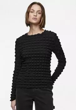 Блузка MIT PCMISSIE Pieces, черный