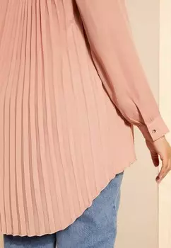 Блузка на пуговицах CURVES PLEATED BACK REGULAR FIT Friends Like These, розовый