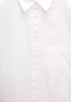 Блузка на пуговицах PULL&BEAR, белый