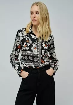 Блузка на пуговицах REGULAR Salsa Jeans, черный