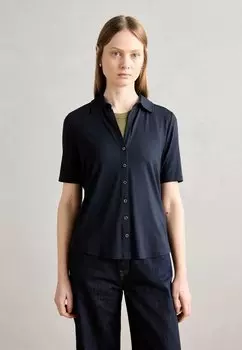 Блузка на пуговицах SHORT SLEEVE Marc O'Polo, темно-синий