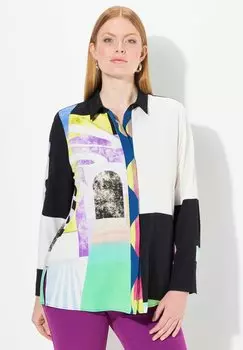 Блузка на пуговицах Ulla Popken, белый