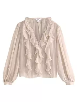 Блузка Next Blouse, бежевый