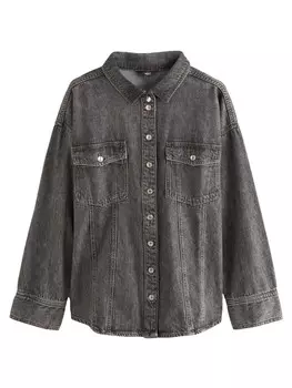 Блузка Next Blouse, черный деним