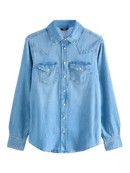 Блузка Next Blouse, синий деним