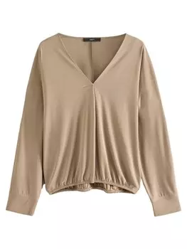 Блузка Next Blouse, темно-бежевый