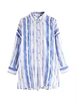 Блузка Next, цвет Blue/marine blue