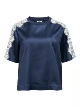 Блузка OBJECT OBJRandi, темно-синий