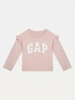 Блузка обычного кроя 626254 Gap, розовый