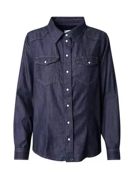 Блузка ONLY Blouse ONLAlexa, темно-синий