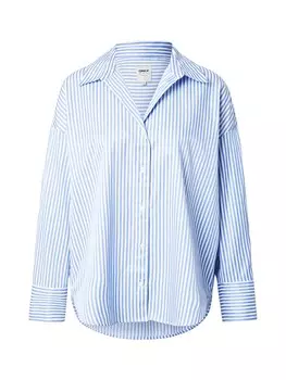 Блузка ONLY ONLoregon, цвет Light blue/White