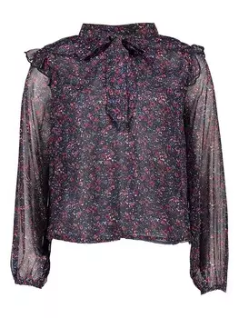 Блузка Pepe Jeans, бордовый