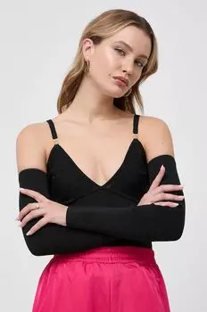 Блузка Пинко Pinko, черный