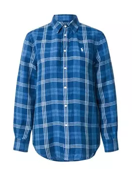 Блузка Polo Ralph Lauren CLASSIC, синий
